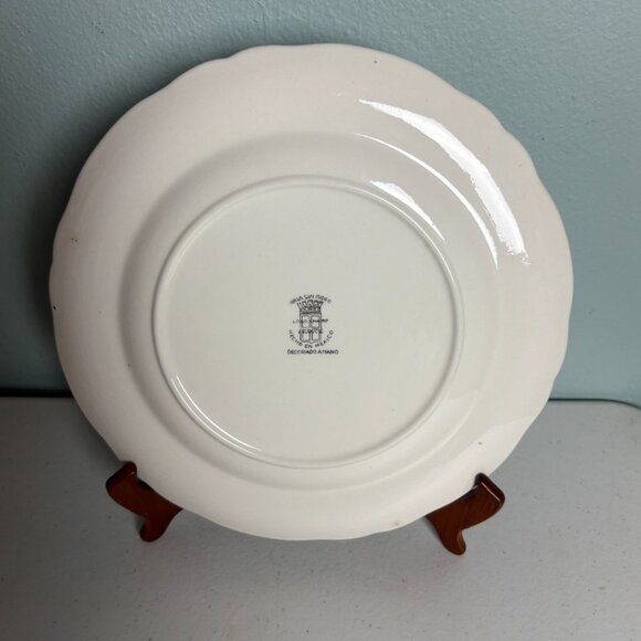 Nueva San Isidro Long Champ France Eiffel Tower Collector's Plate Vintage 10.25" - Picture 3 of 4